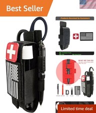 Durable Waterproof Molle Tourniquet Pouch with Quick Access Design for Outdoors