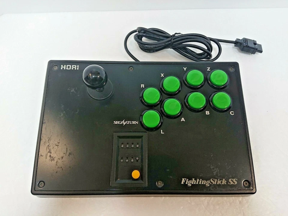 FIGHTING STICK HORI HSS-07 Sega Saturn SS Japan Box - Image 2 of 4