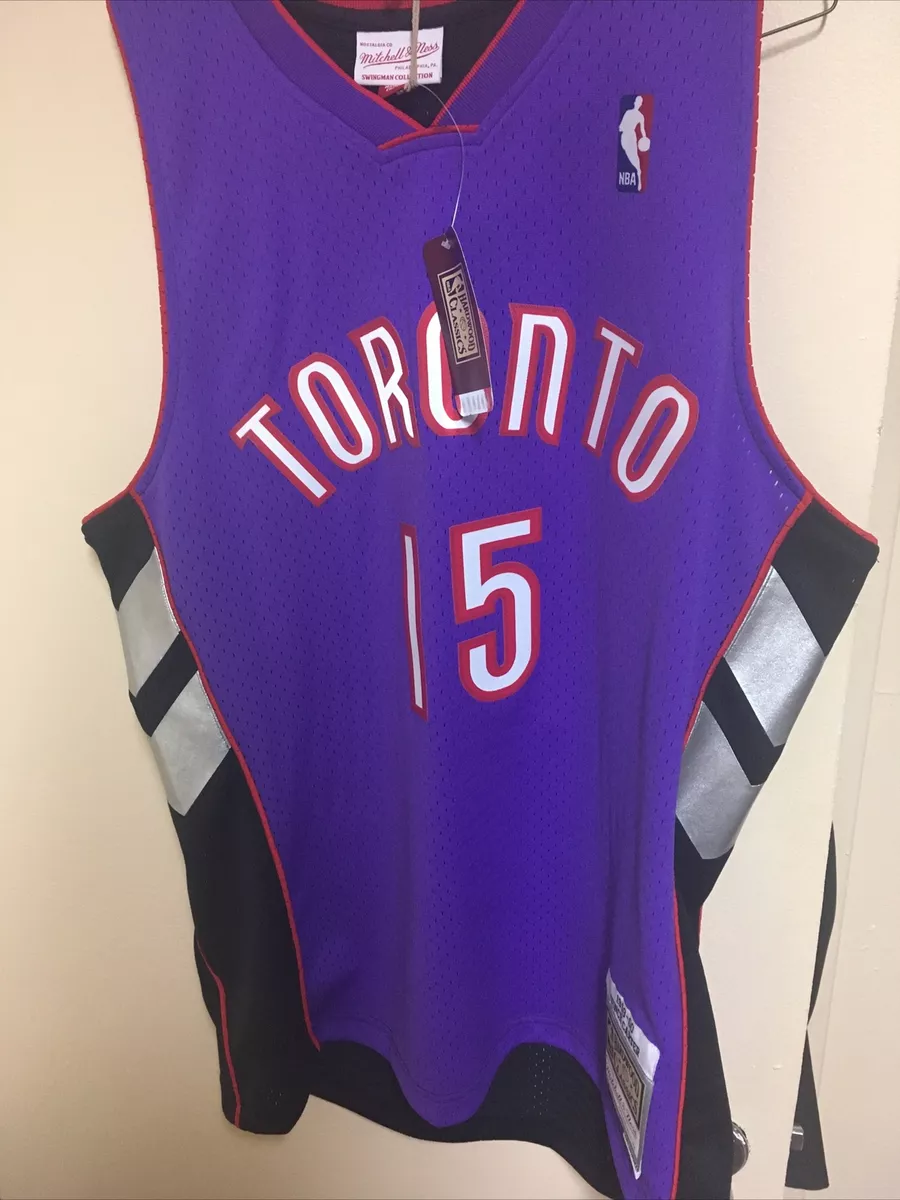 Mitchell & Ness Men's Toronto Raptors Vince Carter #15 Swingman