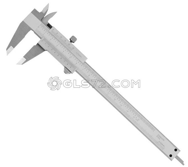 Stahl Messscheiber Schieblehre Schublehre 0-150 Mm Fervi C011/150-image