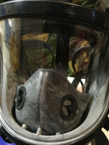 Neu Nato Maske Beatmungsgerät + Scott Pro2000 A2P3 Filter Voll Panorama EN136 - Bild 2 von 11