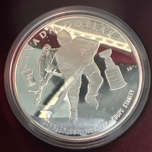 Canadian Commemorative PROOF Silver Dollar Lot 1990-1996 In Boxes COBM-7678 - Imagen 7 de 11
