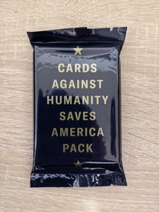 cards against humanity saves america pack card list