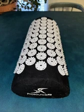 Grey Prosource Fit Acupressure Pillow for Neck & Lumbar Muscle Pain Relief New