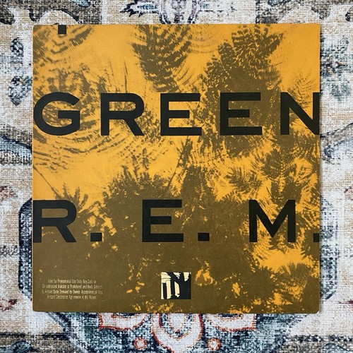 RARE REM “Green” Promo Original 1988 Allied Pressing Vinyl Record with