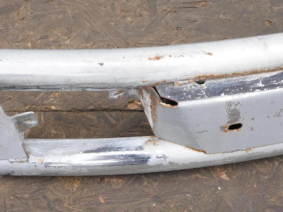 1975 - 1983 Fiat 124 Spider Bumper Panel Exterior Wo Rubber Trim Unit Front Oem Foto 3 de 4