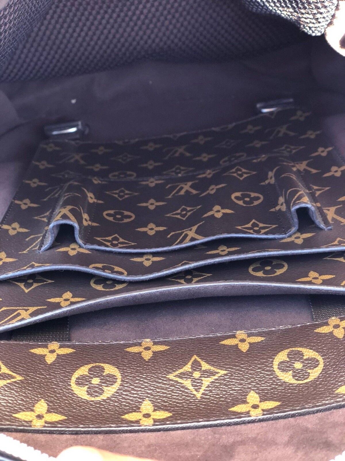 Louis Vuitton X Marc Newson Shearling Monogram Backpack - Brown Backpacks,  Bags - LOU705120