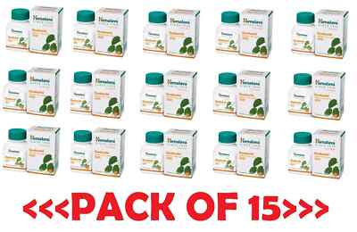 Himalaya Guduchi 60 Tablets x 15 Pack | Supports Immune Health | Exp. 09/2027