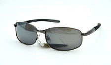 Foster Grant Men's Classic " INTERSTATE " Gunmetal Gray/Black Sunglasses 100 UV