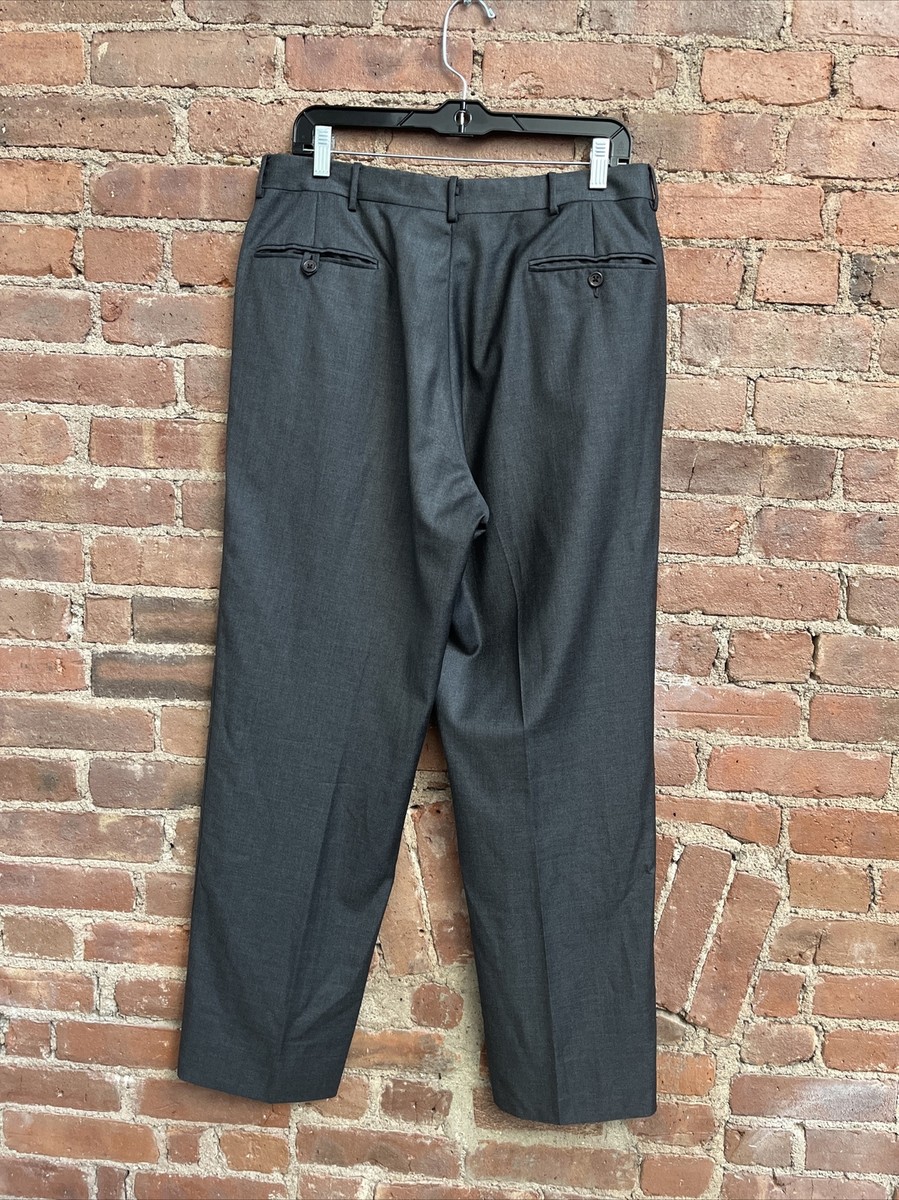 Vintage Polo Ralph Lauren Men's Pants, Sz 34 X 33, Gray 100