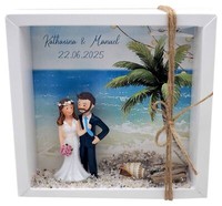 Geldgeschenk Hochzeit Strandhochzeit Personalisiert Geschenk Flitterwochen