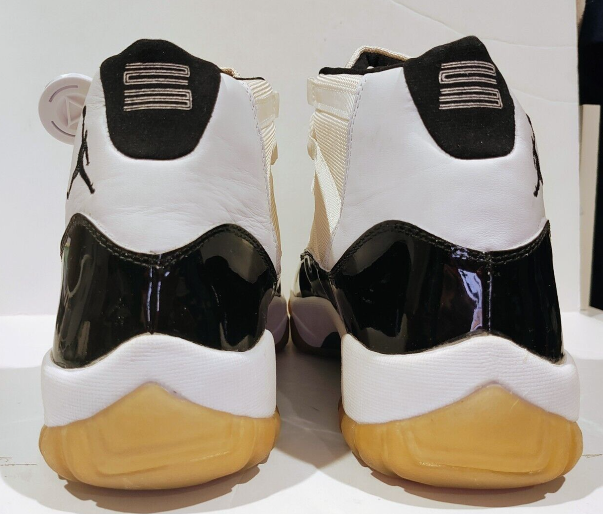 Nike Air Jordan 11 Retro Concord 2000 Gum Sole, 23 Heel Nike Air Jordan 11 Retro Concord 2000 Gum Sole, 23 Heel