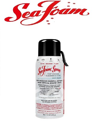 Sea Foam Spray SS14 Top Engine Cleaner and Lube 12oz For Gasoline Engines