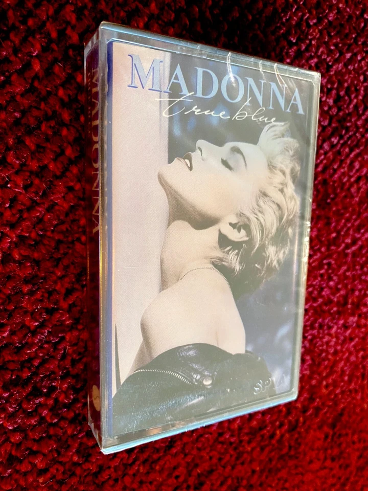 MADONNA TRUE BLUE CASSETTE SEALED SINGAPORE MINT TAPE WEA PROMO BLUE BOX SET LP - Image 3 of 4