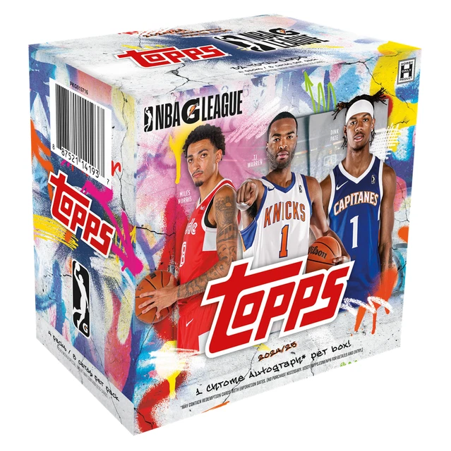 2024-25 Topps G-League Basketball Cards Hobby Box **RIP & SHIP** LIVE ON STREAM