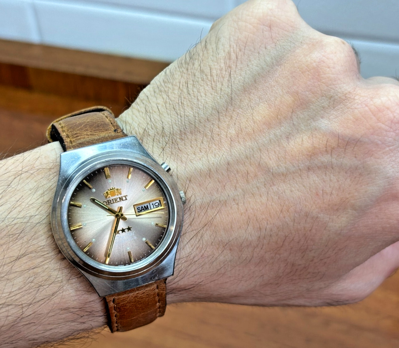 Orient Crystal 3 Star automatic Working  Wrist Wa… - image 18