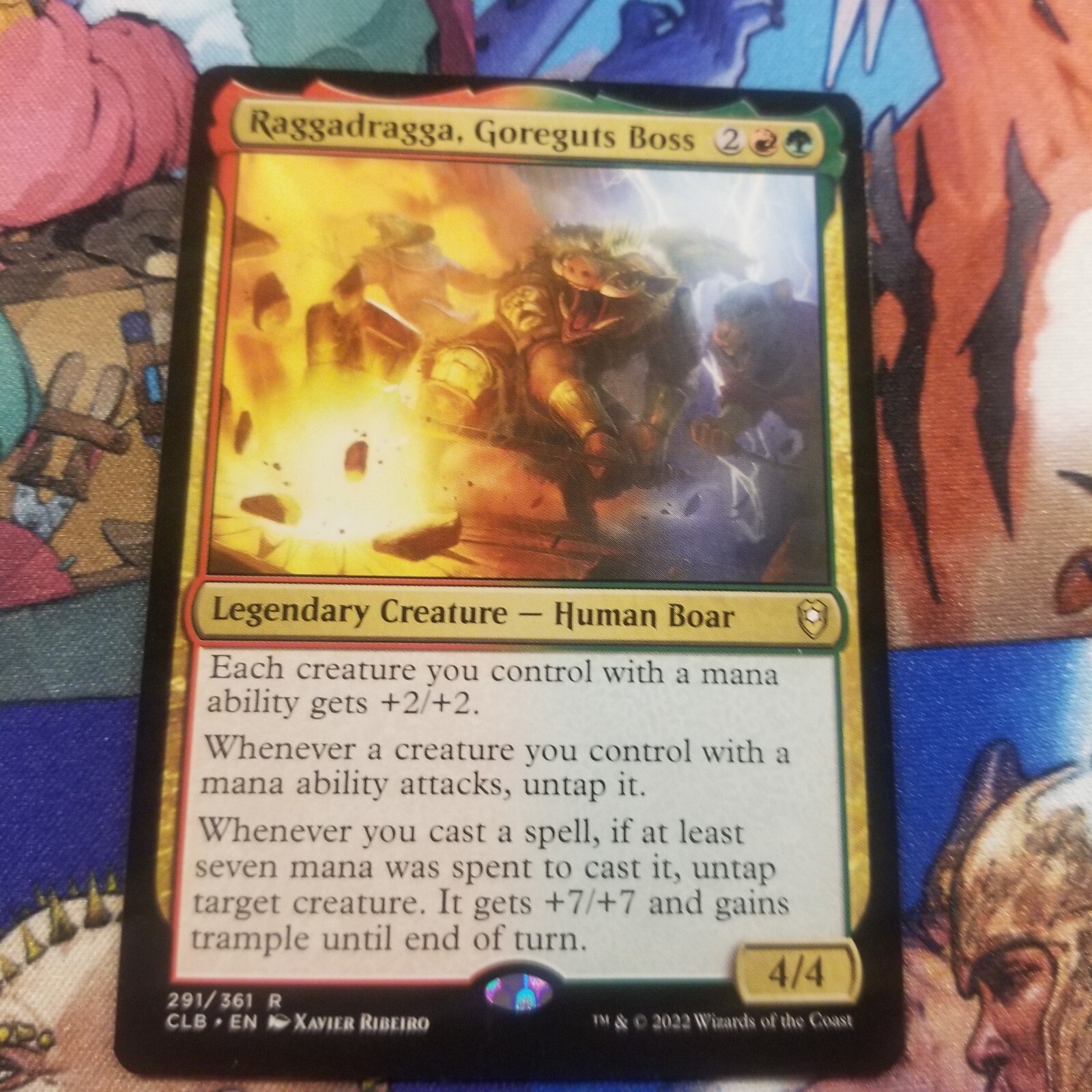 Raggadragga, Goreguts Boss Commander Legends Battle for Baldur's Gate Regular eBay