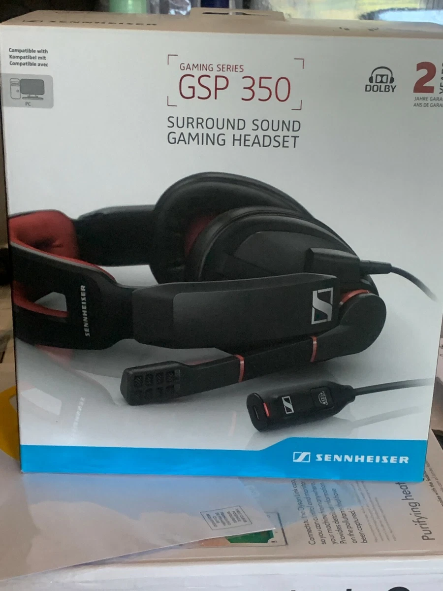 Sennheiser GSP 350 PC Gaming Headset with Dolby 7.1 Surround Sound Flip to Mute