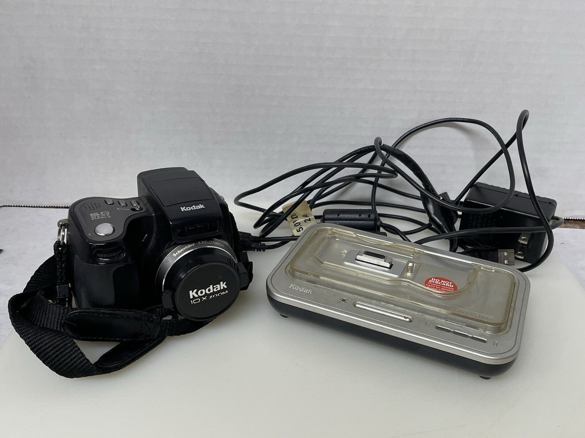 Kodak EasyShare DX7590 Black Digital Camera w/Battery WORKS Kodak EasyShare DX7590 Black Digital Camera w/Battery WORKS