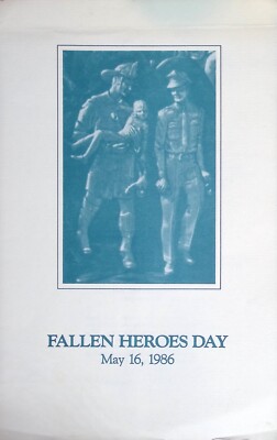1986 Maryland Fallen Heroes Day Program & Governor s Proclamation