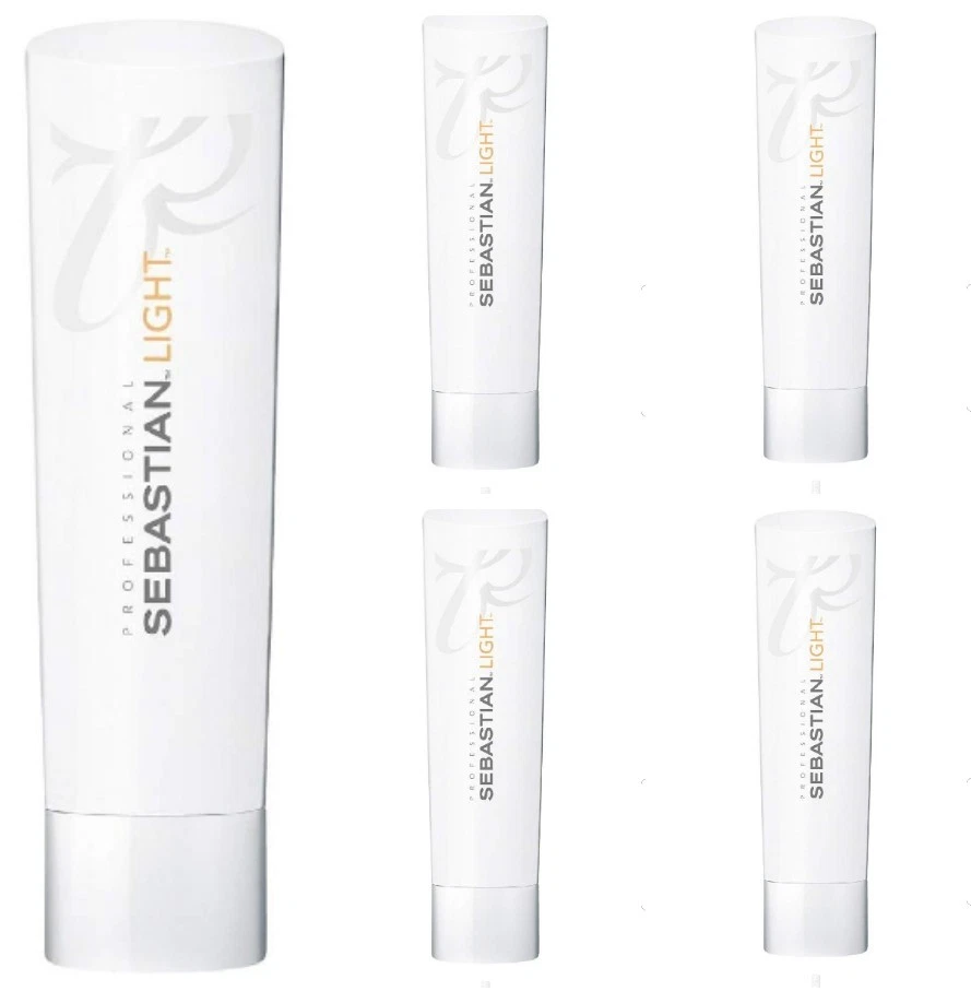 Sebastian Light Shine Conditioner 5 X 250 ml= 1250ml Glanz )