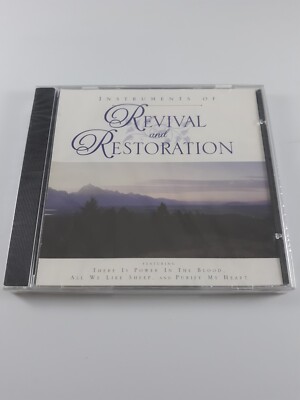 Instruments Of Revival and Restoration (CD, 1999) - BRAND NEW | eBay