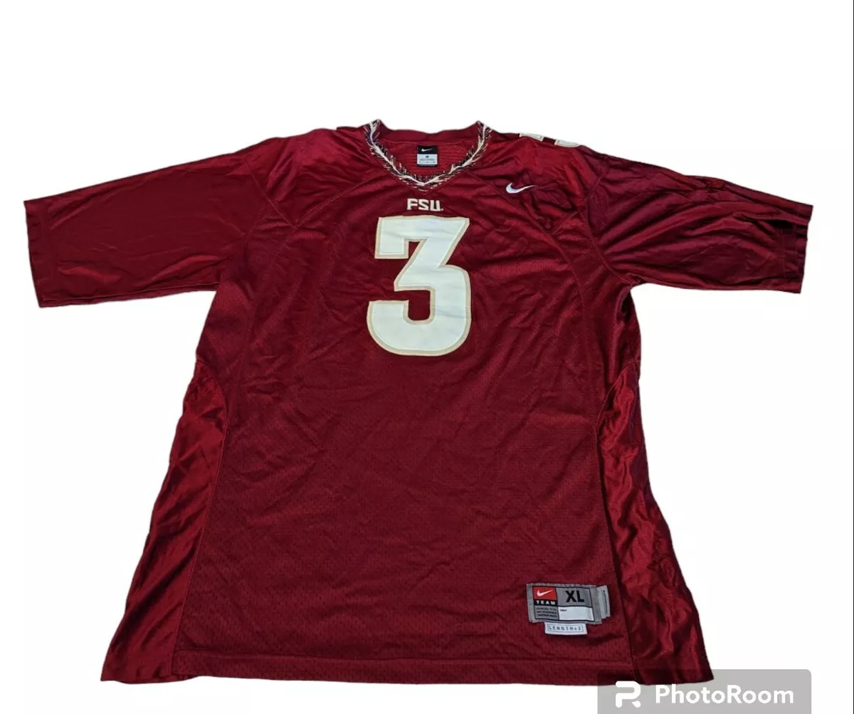 Florida State Seminoles NCAA Football Jersey Nike 3 XL Vintage