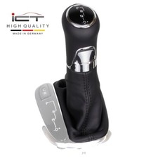 ICT Schaltknauf Schaltsack für Mercedes W203 CL203 S203 Automatik Leder A64