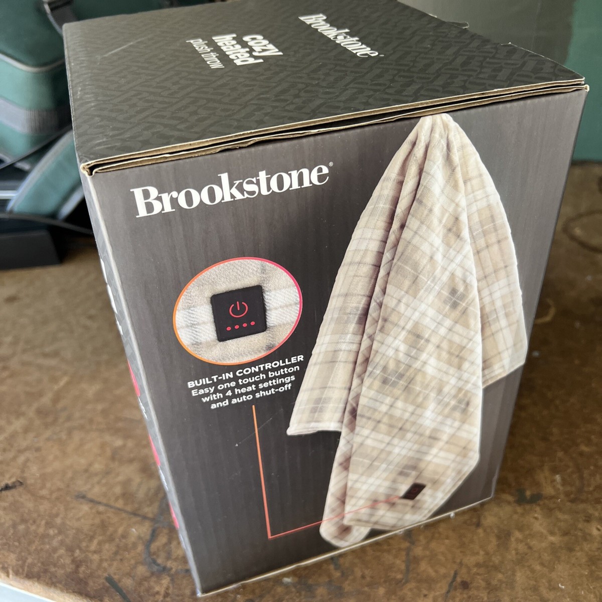 Plush Blankets Brookstone Heated Throw Costco Canada Brookstone