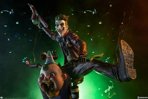 SIDESHOW COLLECTIBLES DC Comics The Joker Premium Format Figure Statue NEW