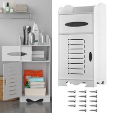 Bathroom Toilet Cabinet Storage Laundry Cupboard Holder Home Furniture Bay Shelf