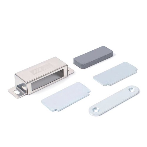 Magnetic Catch Stainless S,M,L,XL Cupboard Cabinet Wardrobe Door Mag Latch Metal - Picture 3 of 12
