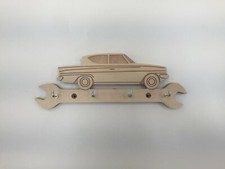 Ford Consul Classic Capri Car Key Hook - Wooden Spanner Key Hanger