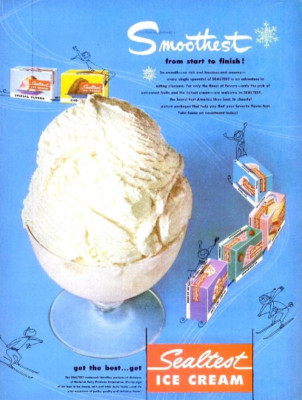 1940s-1950s Food, Drink & Ice Cream Ads Kitchen Pantry Wall Art Breakfast Prints