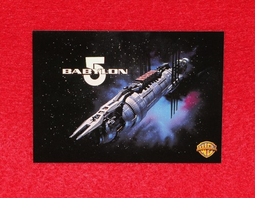 Babylon 5 1998 Promo Card #No Number Skybox Warner Bros Video Station
