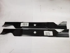 Qty/2 23" Maxpower 561739/12242  Mower Blade 46" cut Replace Oregon 195-070