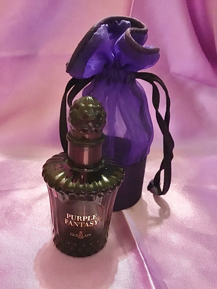 Vintage Guerlain Purple Fantasy Perfume Rare-Discontinued -30ml (approx:  20ml)