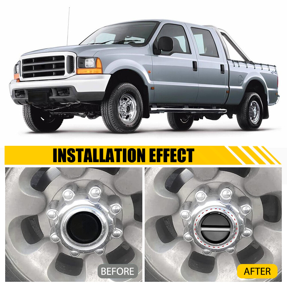 Front Automatic Locking Hubs Set 2PCS for Ford F250 F350 Super Duty