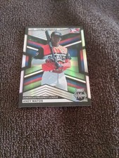 2023 Panini EEE Prime Numbers Andy Matos DPL Baseball Card #198 24/60