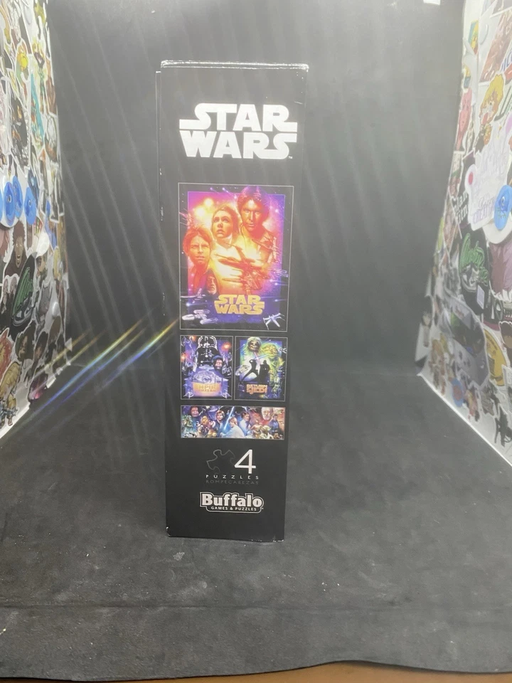 4 puzzles Star Wars. 3-300 piezas y 1-500 piezas. Nuevo precintado Foto 2 de 4
