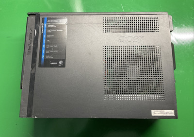 Acer Aspire X3910 Compact Desktop Pentium E5800 3.2GHz NO RAM NO HDD