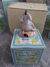 Royal Doulton Disney Eeyore's Tail WP7 Winnie Pooh Figurine Original Box 1998