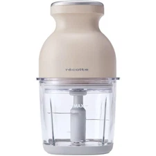 recolte Bonne RCP-7-W Cordless Capsule Cutter Cream White Food Processor New