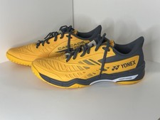 Yonex, POWER CUSHION Cascade Drive Badminton Shoes, Yellow/Graphite, Size 11
