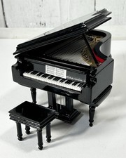 MINI GRAND PIANO MUSIC BOX PLAYS "FUR ELISE" BY BEETHOVEN 6" BY 8" VIDEO