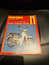 Honda C50,C70,C90 Haynes Manual 1967 To 1985 In Excellent Condition.