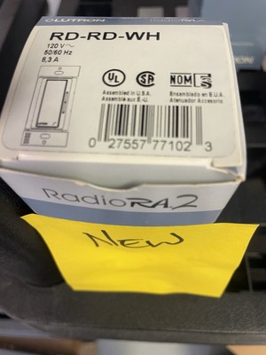 Lutron RD-RD-WH RadioRA 2 Maestro Companion 120V Smart Dimmer - White