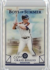 2024 Panini Boys of Summer Blue /99 Craig Biggio #98 HOF 1l8x