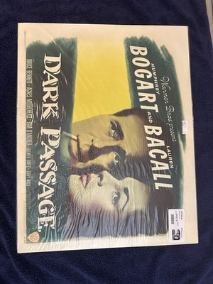 Warner Bros Dark Passage Original US Movie Poster 1947 Bogart Bacall 47/492