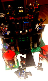 LEGO Black Monarch Castle Knights Castle 6085+6009+6017+6023+6035 with BA Complete